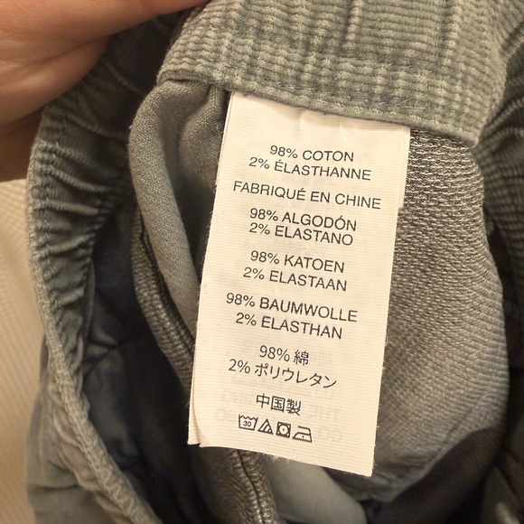 Vuori Men's Sage Green Jogger Corduroy  Pants - XL - Picture 7 of 8